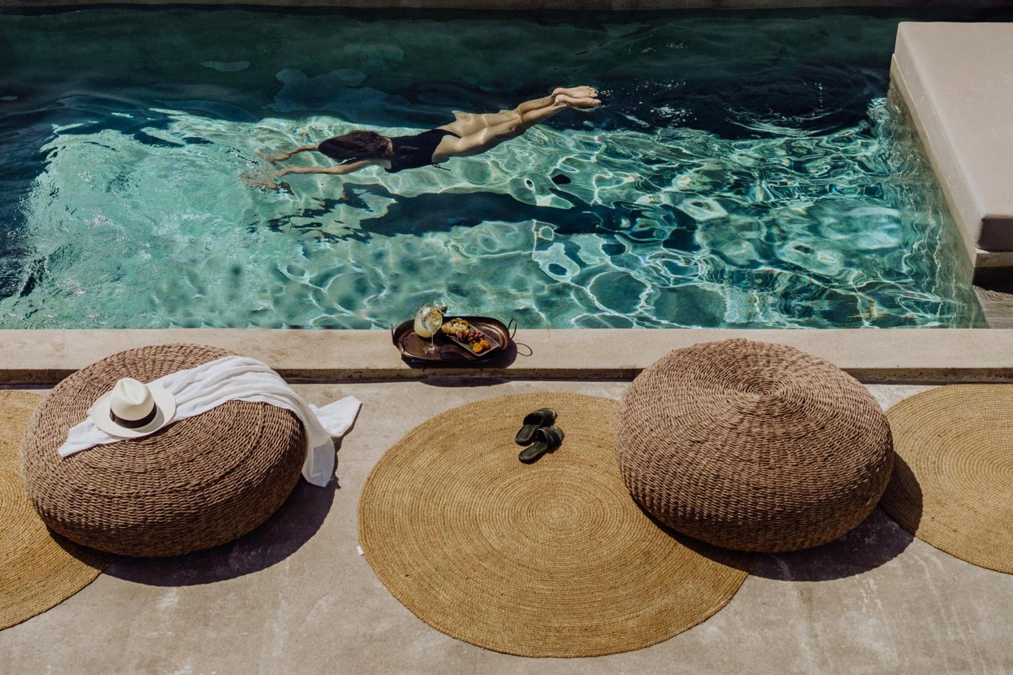 Minos Beach Art Hotel, A Member Of Design Hotels Agios Nikolaos Exterior foto